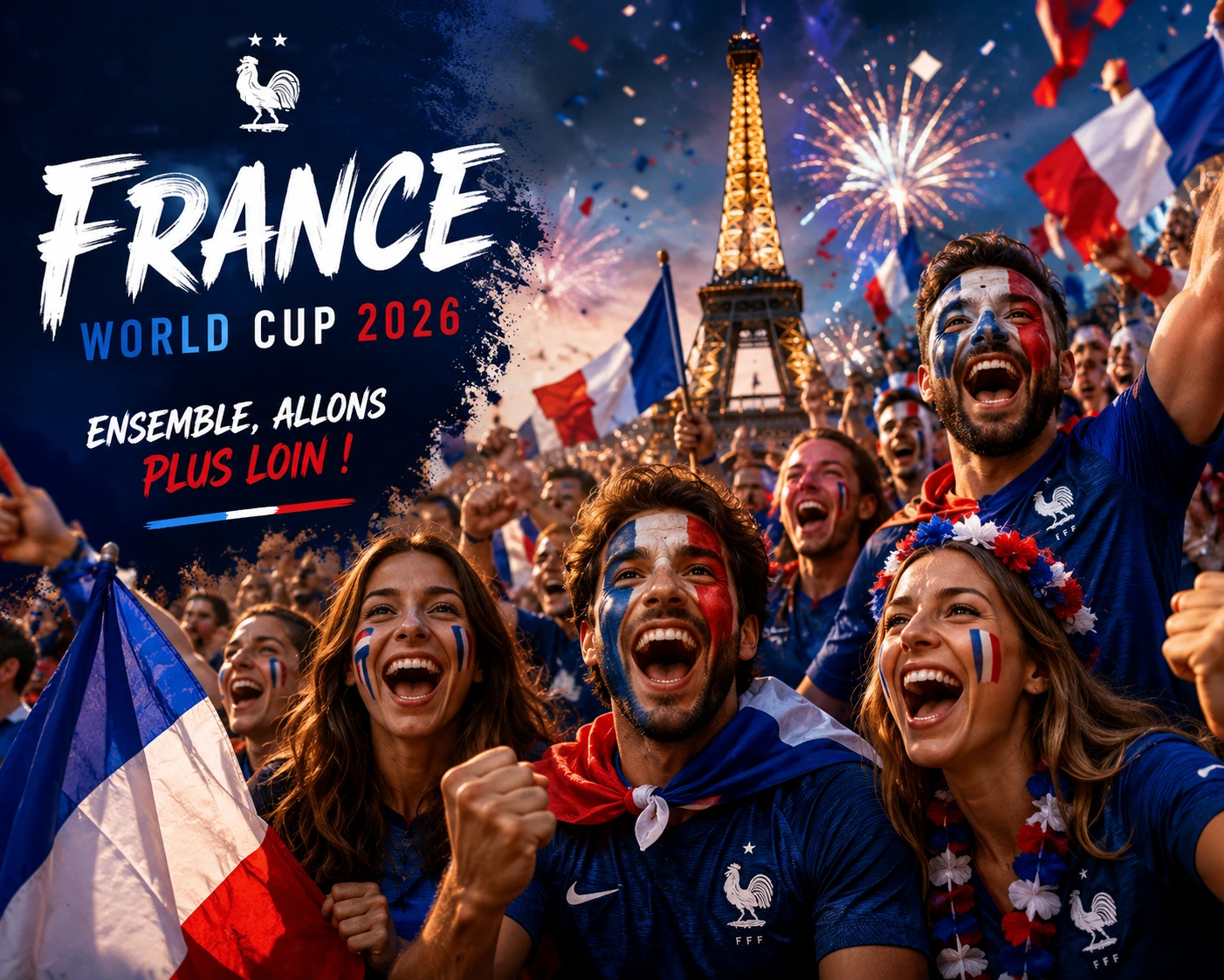 Supporters de l'Équipe de France – IPTV 4K France World Cup 2026